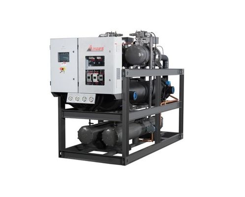kopen 280HP Anges Chiller Water Cooled Screw-Harder voor Verpakking en Druk Industrie online manufacture