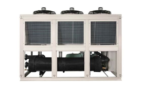 kopen 100 Ton Luchtkoeling Schroef Chiller 100HP Spuitgietmachine Water Chiller Aangepaste Kleur Twee Compressor online manufacture