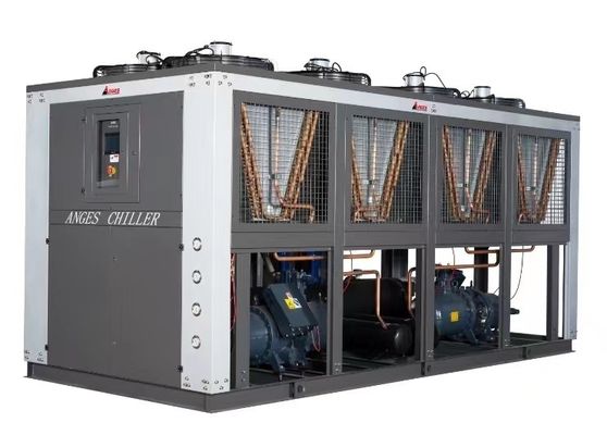 kopen 150 pk luchtgekoelde schroefcompressor koeler industriële chemische koeler voor PVC-plasticpijpen online manufacture