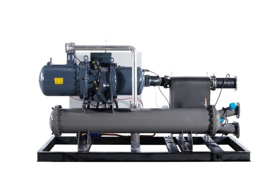 kopen 85 ton 85 pk watergekoelde chiller Hanbell schroefcompressor met plaat verdamper online manufacture