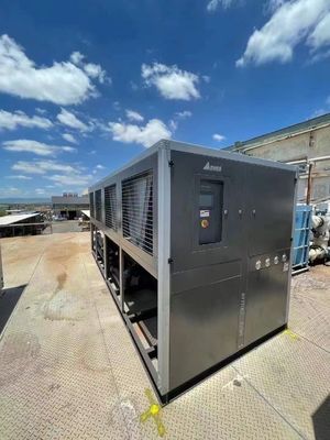 kopen PLC-gecontroleerde Panasonic luchtgekoelde schroeftype koeler met R410a koelmiddel online manufacture