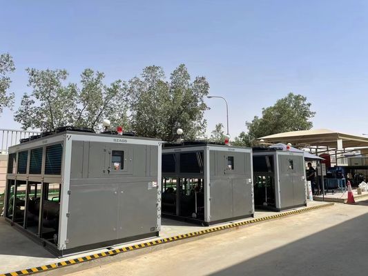 kopen 120 ton Hanbell compressor luchtgekoelde schroefkoeler voor kunststof online manufacture