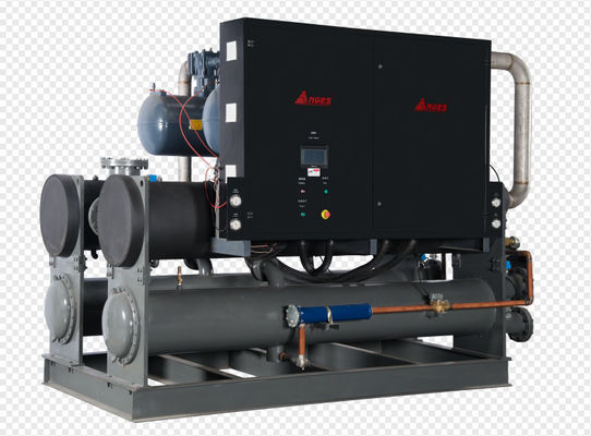 kopen 100 pk watergekoelde schroefkoelmachine industriële proces waterkoelmachines voor drukwerk en BOPP-filmlamineerlijn online manufacture