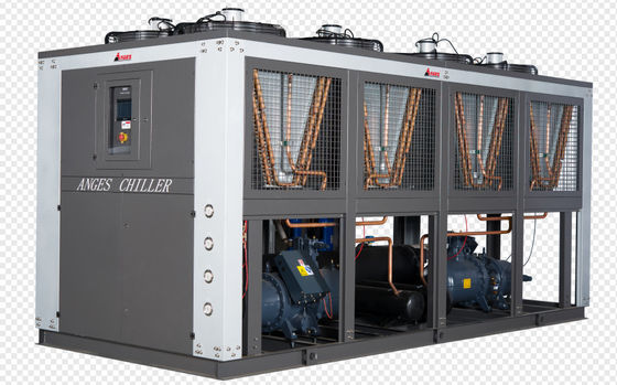 kopen 120 pk luchtgekoelde schroefcompressor koeler industriële chemische koeler 120 ton voor PVC-plastic pijpen online manufacture