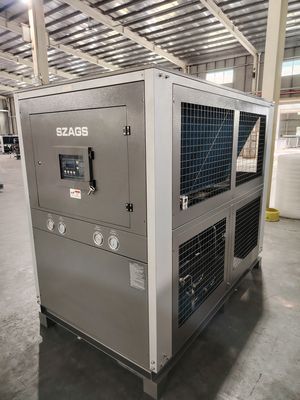 kopen R134a Industriële koeler voor koelmiddelen 110-480V Spanningsschelp en buis verdamper Type online manufacture