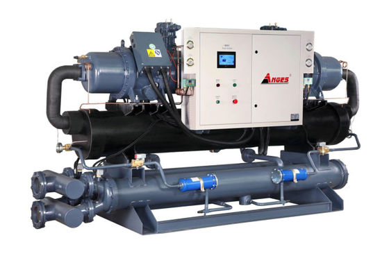 kopen 100 pk watergekoelde schroefkoelmachine voor industriële koelmiddelen online manufacture
