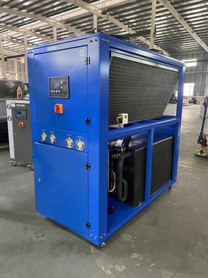 kopen Milieuvriendelijke energiebesparende koelinstallatie van 20 kW, geheel van koperen buis, koelsysteem, milieukundige koelmiddel 8 pk online manufacture