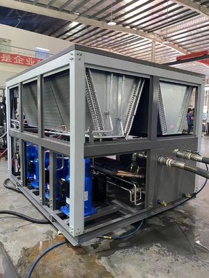kopen 345L waterreservoir 60 ton luchtgekoelde industriële waterkoeler voor spuitgietmachine 2700*2200*2050 online manufacture