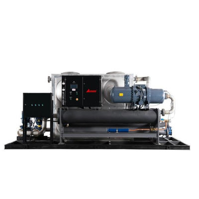 kopen Watergekoelde schroefkoelmachine met omgevingstemperatuur -30 °C- 35 °C en PLC-controller 373,9 kW koelcapaciteit online manufacture