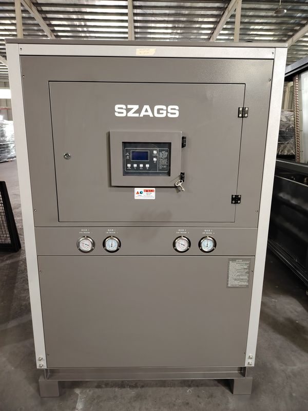 R134a Industriële koeler voor koelmiddelen 110-480V Spanningsschelp en buis verdamper Type
