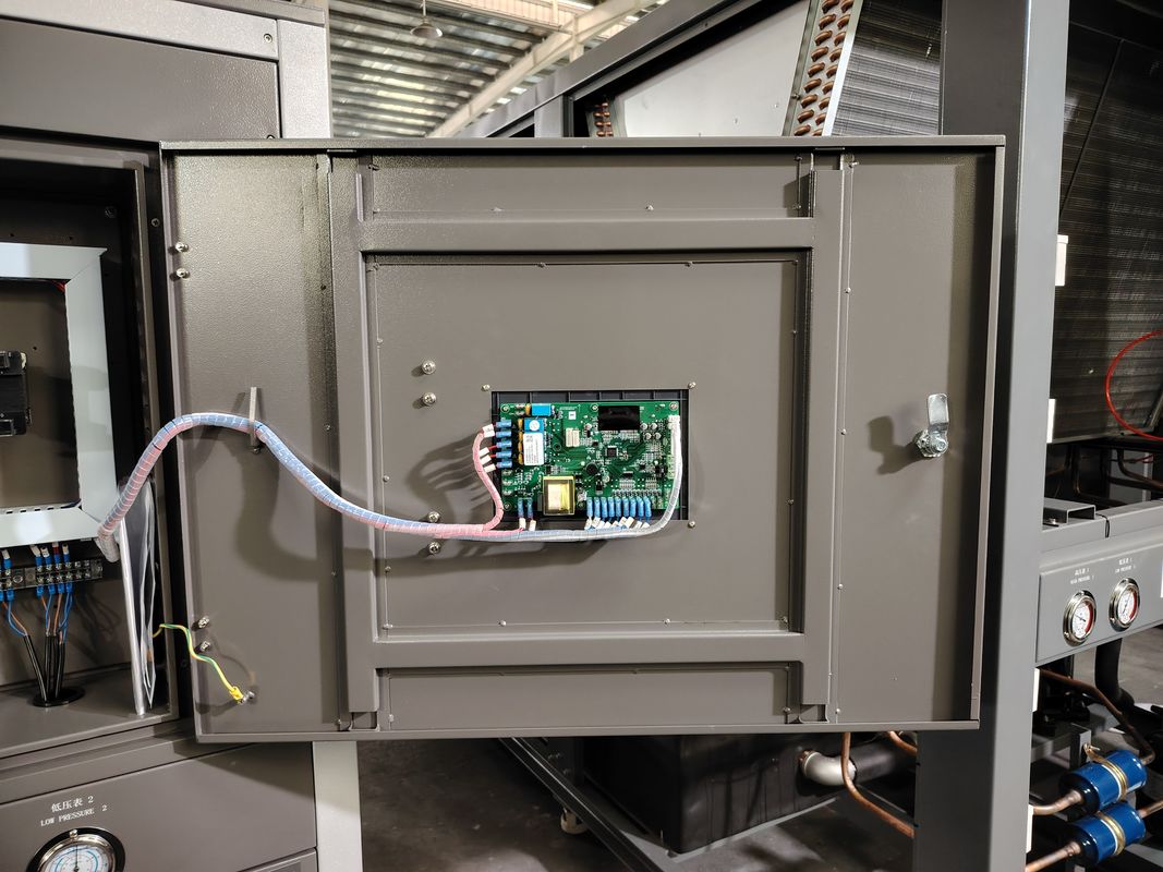 R134a Industriële koeler voor koelmiddelen 110-480V Spanningsschelp en buis verdamper Type