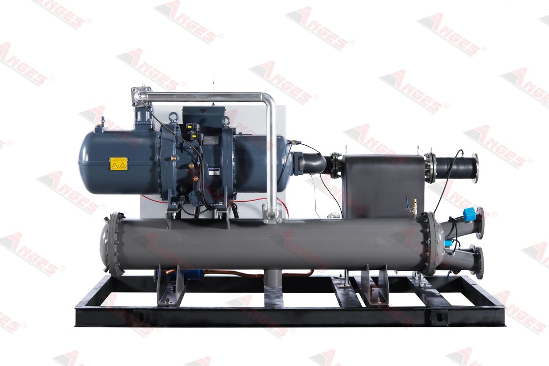 400RT Dubbele compressoren koelmachine Grote koelcapaciteit Watergekoelde schroefkoelmachine voor de drankenindustrie
