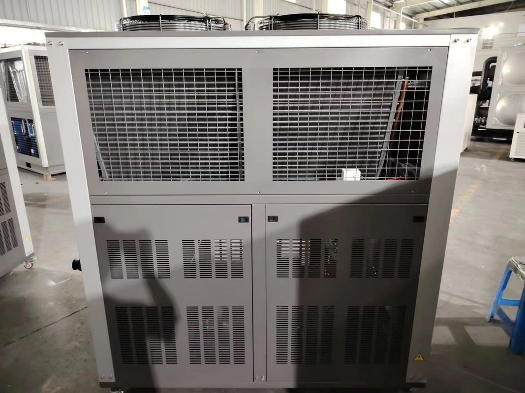 8 ton luchtgekoelde industriële waterkoelmachine 23kW rolltype glycol koelmachine Fabrieksvoorraad