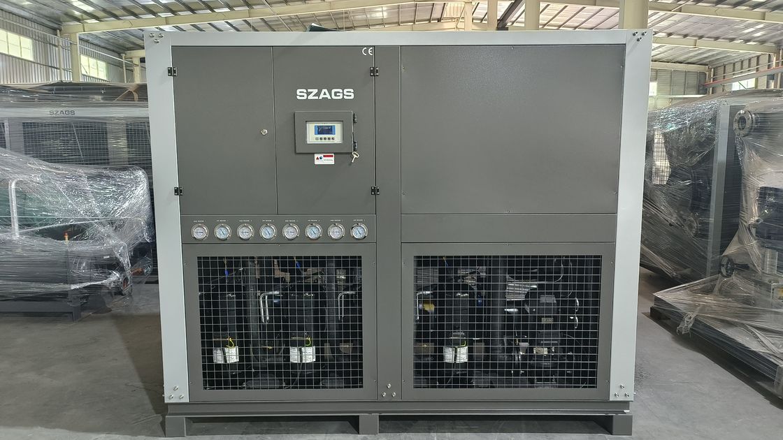 Hoge efficiëntie 40 pk industriële watergekoelde koelmachine 130 kW roll watergekoelde koelmachine voor injectie-machine