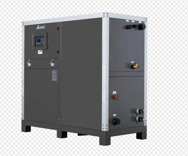 Watergekoelde koelmachines 10 ton 20 ton koelcapaciteit voor de kunststof- en chemische industrie