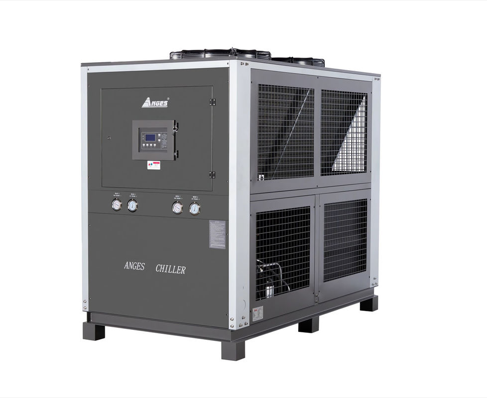 20 pk glycolchiller 72 kW industriële roltype luchtgekoelde waterchiller