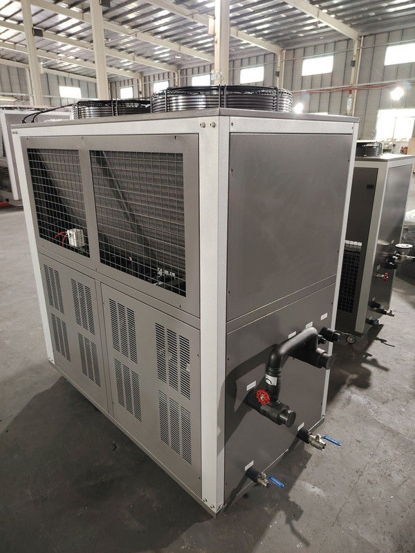 10 ton industriële koelmachine met luchtgekoelde rolkoelmachine met glycol