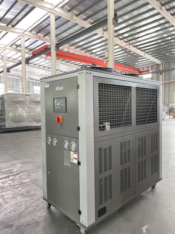 10 ton industriële koelmachine met luchtgekoelde rolkoelmachine met glycol