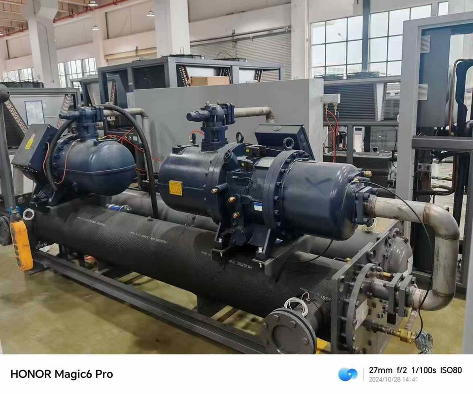 280 pk watergekoelde schroefkoelmachine industriële proces waterkoelmachines voor het drukken en BOPP film laminatie lijn