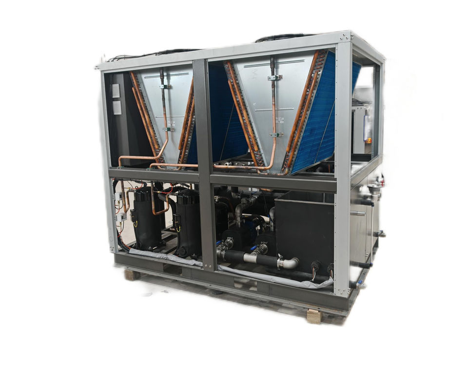 een luchtgekoelde laboratoriumkoeler met ingebouwde laagtemperatuurcirculerende waterpomp en een waterreservoir van roestvrij staal,ondersteunt -5 °C uitlaattemperatuur en is voorzien van een meervoudige veiligheidsbescherming