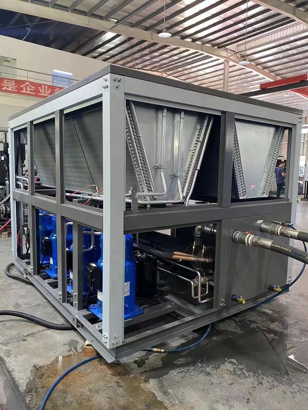 60PK Luchtgekoelde Scrollkoeler Industriële Proceswaterkoelers voor Drukwerk en BOPP-film Laminatielijn