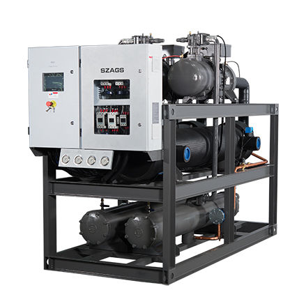140 pk Schroeftype watergekoelde centrale koelmachine 380V 50HZ
