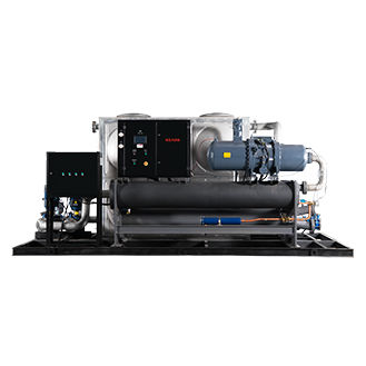 Industriële watergekoelde centrale koelmachine 160 ton schroeftype