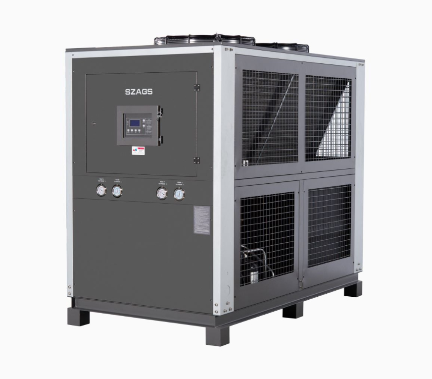20 PK Luchtgekoelde Glycolkoeler Energiezuinige Scroll Type Compressor Industriële Koelmachine voor Spuitgietmachines