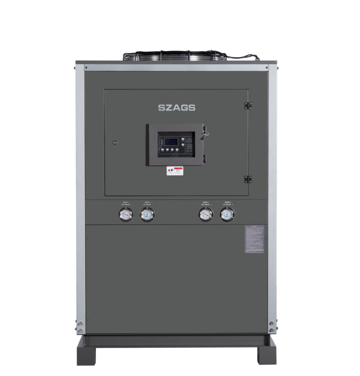 20 PK Luchtgekoelde Glycolkoeler Energiezuinige Scroll Type Compressor Industriële Koelmachine voor Spuitgietmachines