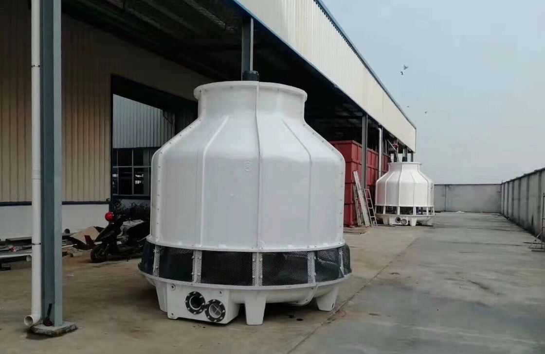 150Ton cooling water tower is used to cool production equipment and process circulating water such as reactors, steelmaking furnaces, rolling mills, extruders, paper machines, fermentation tanks