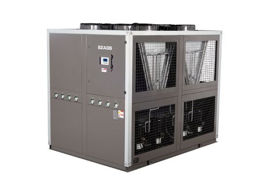 40 ton luchtgekoelde rol waterkoeler 144 kW luchtgekoelde industriële systeem voor extrusie machine
