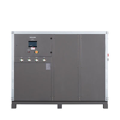 50pk Watergekoelde Koelmachine: roestvrijstalen watertank met spiraalverdamper, 165,6kW, voor chemische koeling