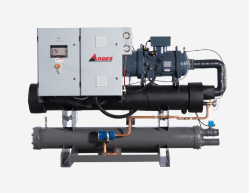 60 PK watergekoelde scroll-chiller voor industriële proceskoeling in drukkerij- en BOPP-film laminatielijn